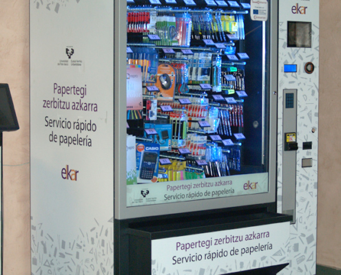 Vending machine for office supplies
