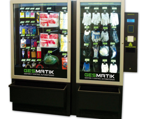 Gesmatik vending machine for PPE, tools and office supplies
