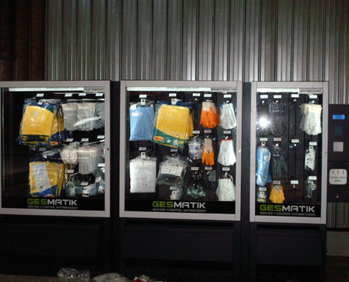 Workwear vending machine