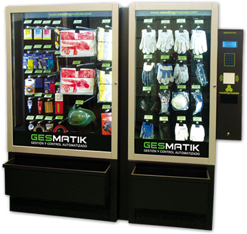 Gesmatik vending machine for PPE, tools and office supplies