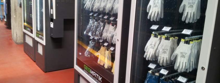 Máquina de guantes nuevos y guantes recuperados