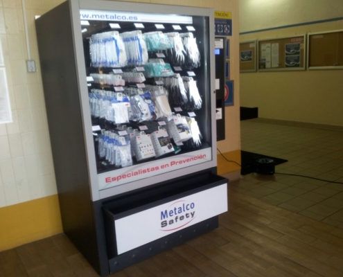 PPE vending machine with hearing protection systems