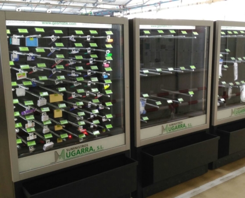 Large capacity industrial vending: PPE, office supplies, first aid kits