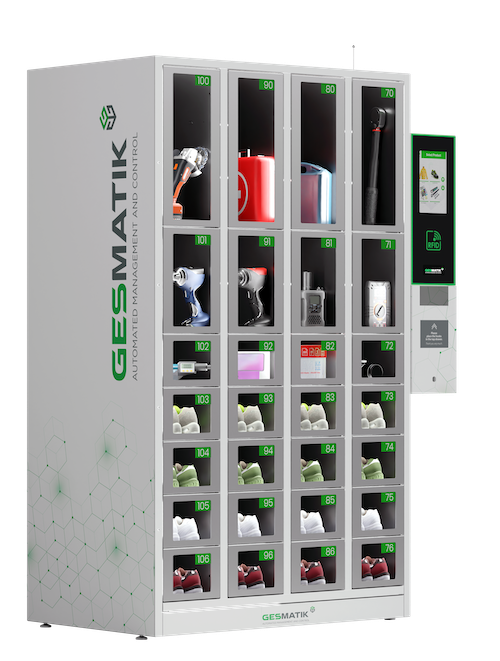 Smart locker for PPE and tools BOX 4 C Gesmatik