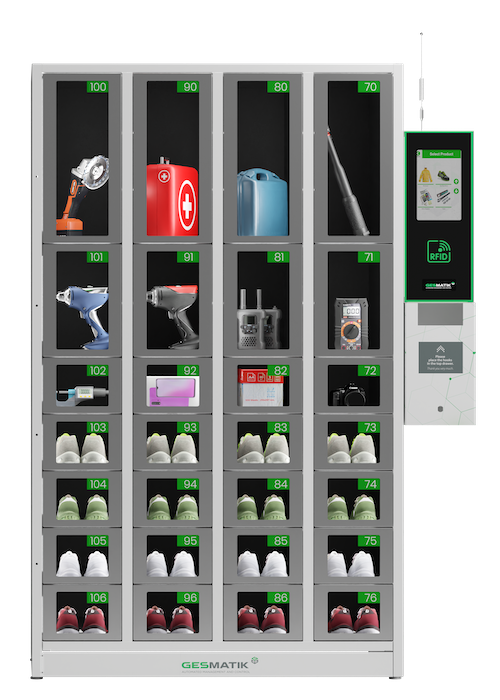 Smart locker for PPE and tools BOX 4 C Gesmatik