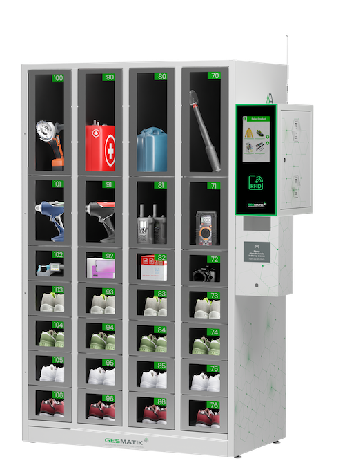 Smart locker for PPE and tools BOX 4 C Gesmatik