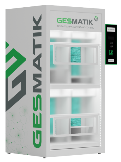 KRABBIX textile dispensing robot by Gesmatik